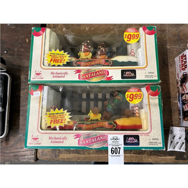 Santa Land Figural Décor Sets - 2