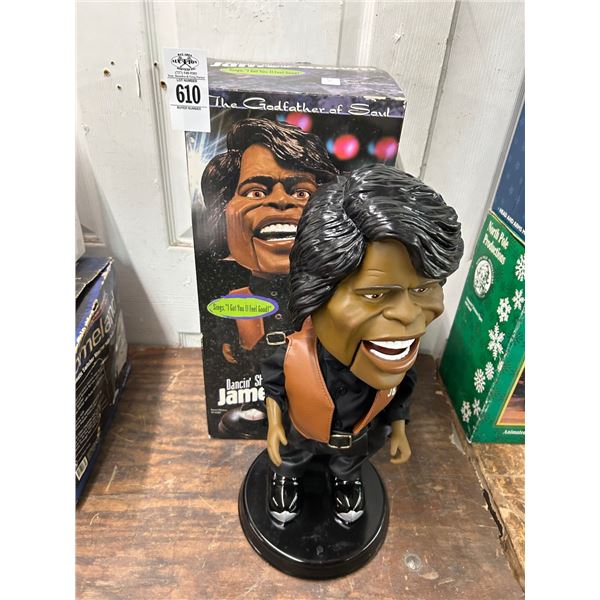 James Brown Singing 2' Figurine