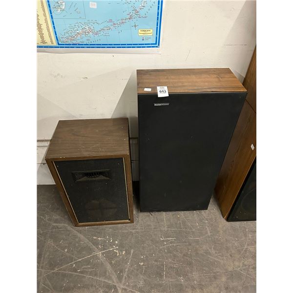 Vintage Stereo Speakers - 2