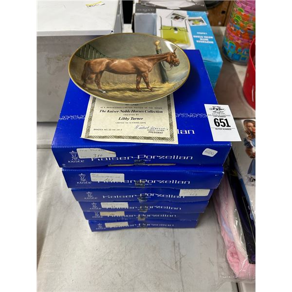 Kiser Libby Turner Collector Plates w/COA - 6