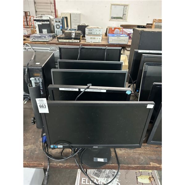 5-LED Computer Monitors - 5 X $