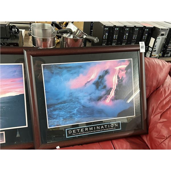 Determination Inspirational Wall Art