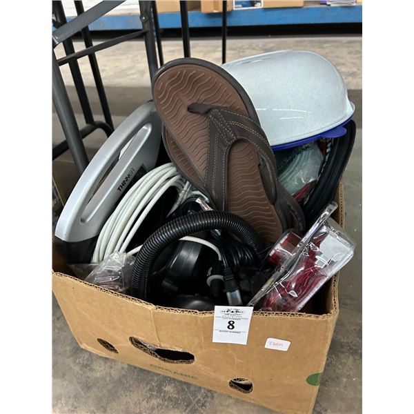 Hands Free Phone, Flip Flops, Personal Scale, Lazy Susan, Home Goods
