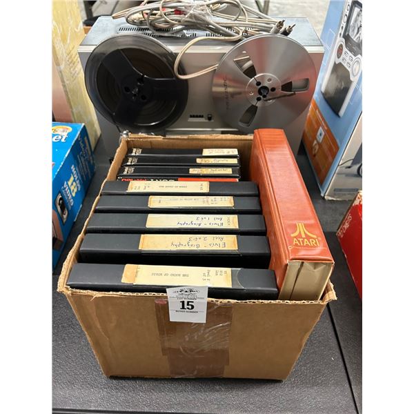 Realistic Reel Audio Player, Sound of Music/Other Videos, Atari Games