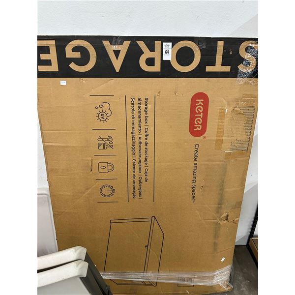 Keter Storage Box in Package - Needs Assembly