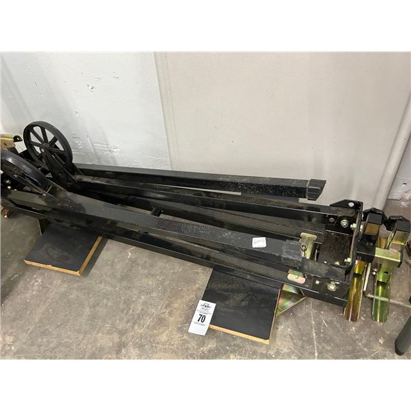 Foldout Rolling Rack