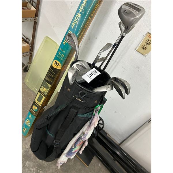 Founders Club/Asst. Golf Clubs w/Bag
