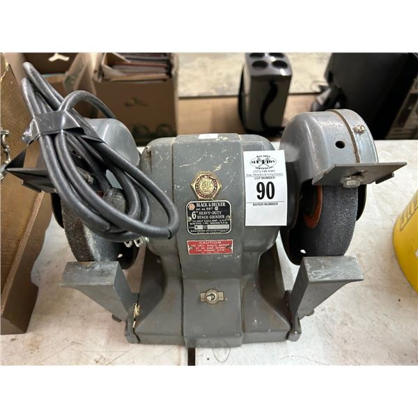 B & D Bench Grinder