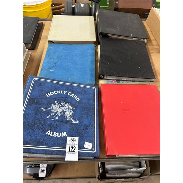 Albums  6  w/Sports Trading Cards