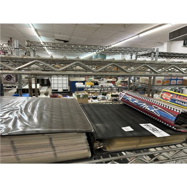 Albums  6  w/Sports Trading Cards