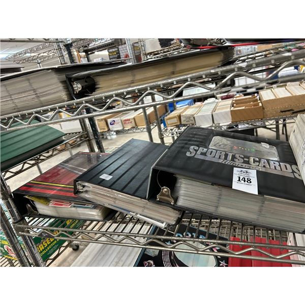 Albums  7  w/Sports Trading Cards