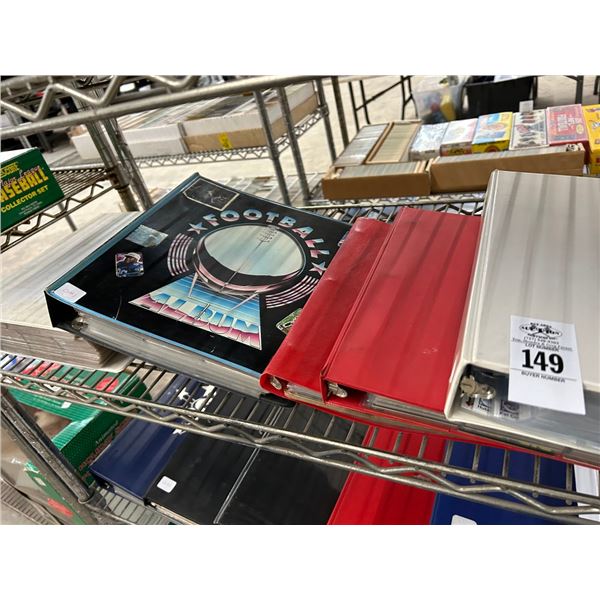 Albums  9  w/Sports Trading Cards