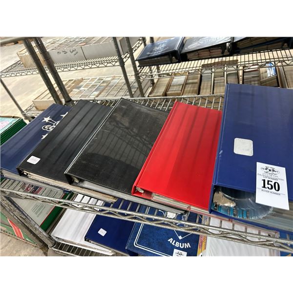 Albums  9  w/Sports Trading Cards