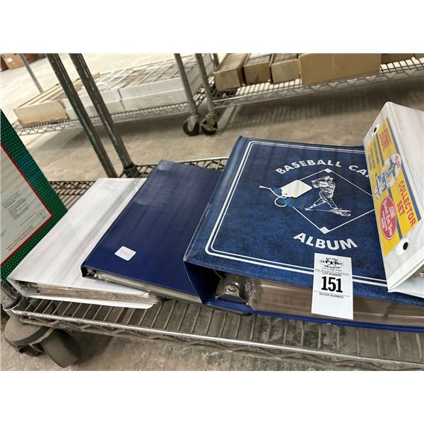 Albums  7  w/Sports Trading Cards