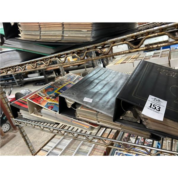 Albums  6  w/Sports Trading Cards