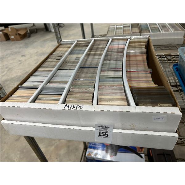 Box of Sports Trading Cards