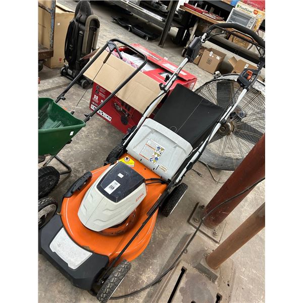 Stihl Cordless Mower w/Bagger - No Battery/Charger
