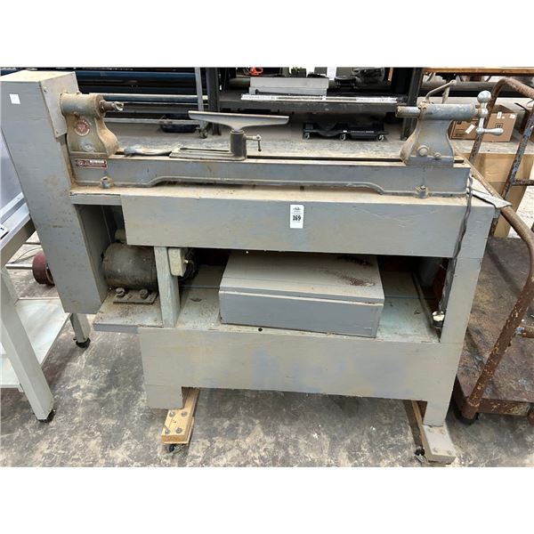 Delta Home Craft Wood Lathe On Rolling Stand