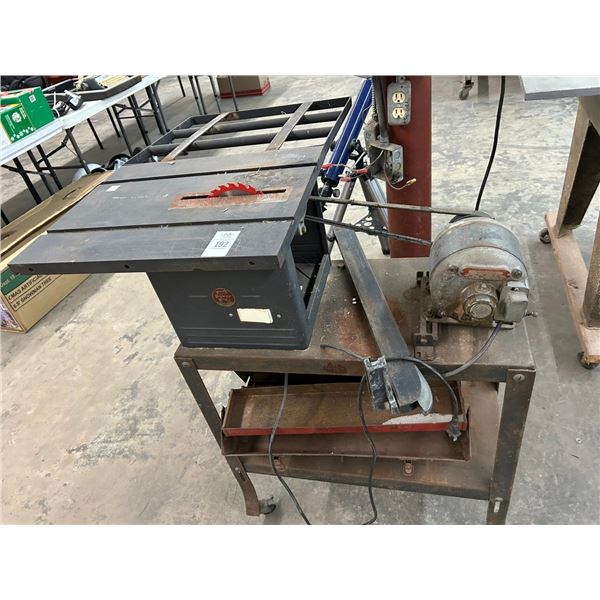 Atlas Vintage Tablesaw w/Rolling Stand