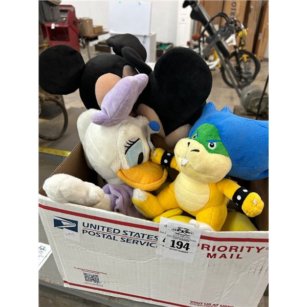 Disney/Asst. Plush Toys