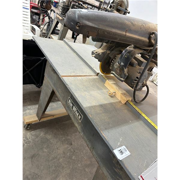 Dewalt Vintage Radial Armsaw w/Rolling Stand