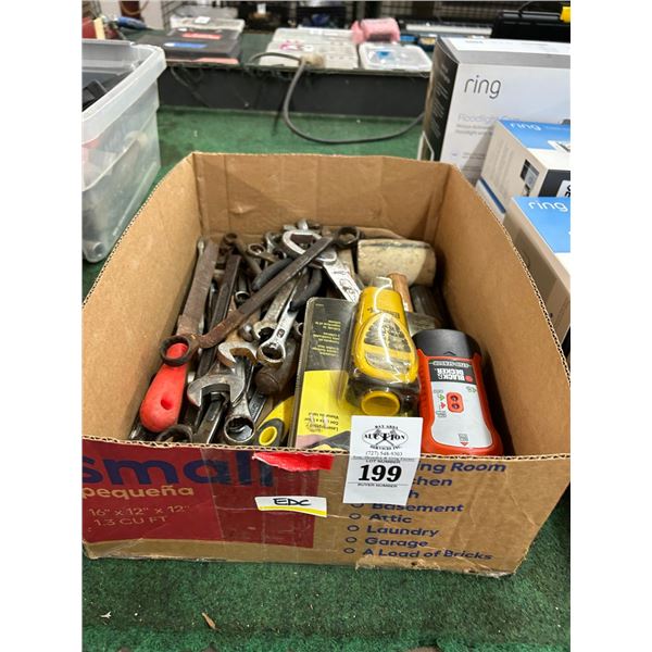 Straightline Laser Tape, Stud Finder, Hand Tools