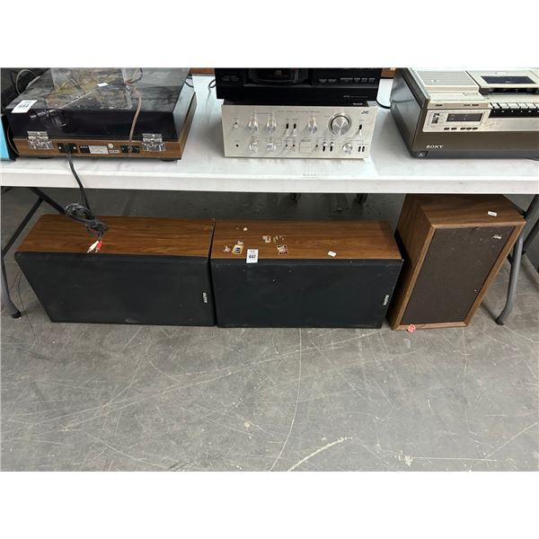 Sanyo/Fisher Stereo Speakers - 3