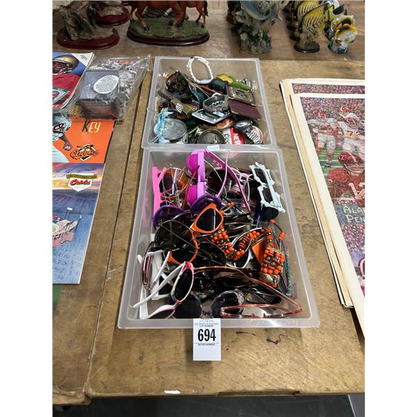 Sunglasses, Watches, Souvenir Pins, More