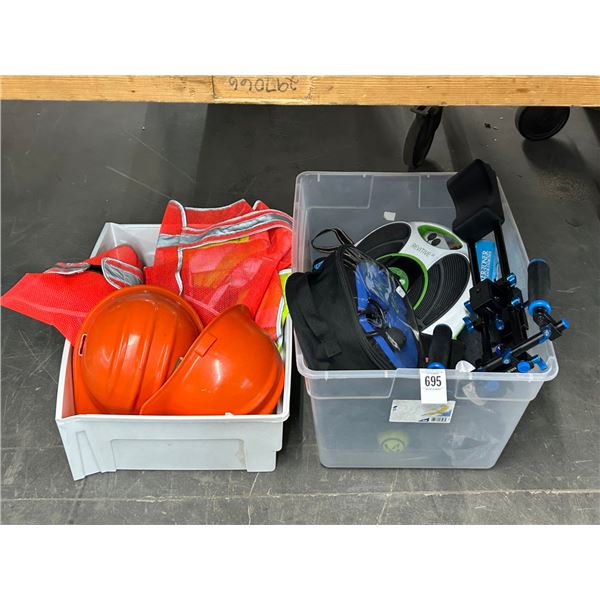 Weight Belt, ISO Rocker, Bolster, Hard Hats, Safety Vest