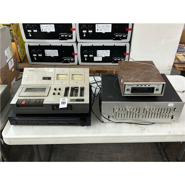 Yamaha Stereo Turner, Pioneer Equalizer, Tape Decks - 4