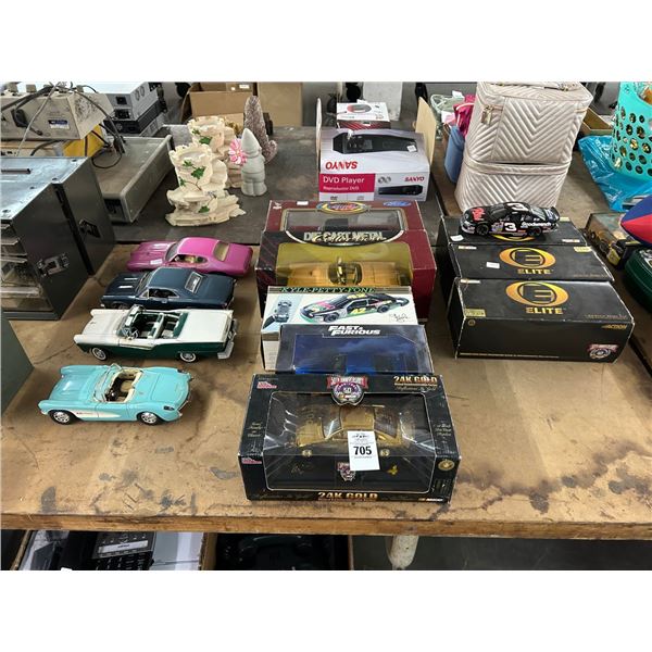 12-Die Cast Collector Cars - 12 X $