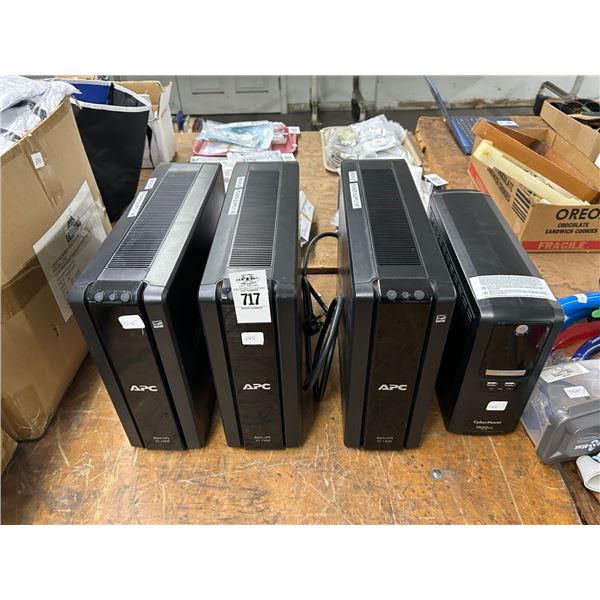 4-Battery Backups - 4 X $