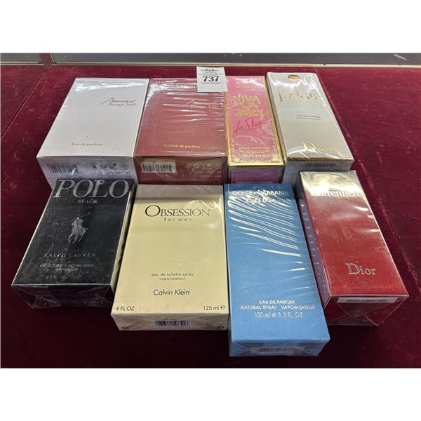 8-Polo/Calvin Klein/Dolce/Other Cologne - 8 X $