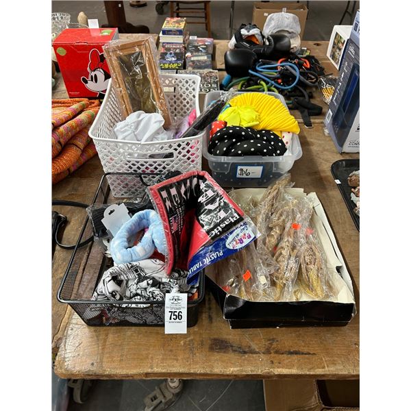 Bins 4 w/Hand Warmers, Hair Clips, Bonnets, Clothing Accessories