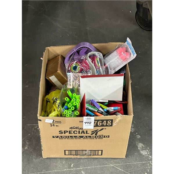Pens, Hair Clips, Toys, Beauty Supplies
