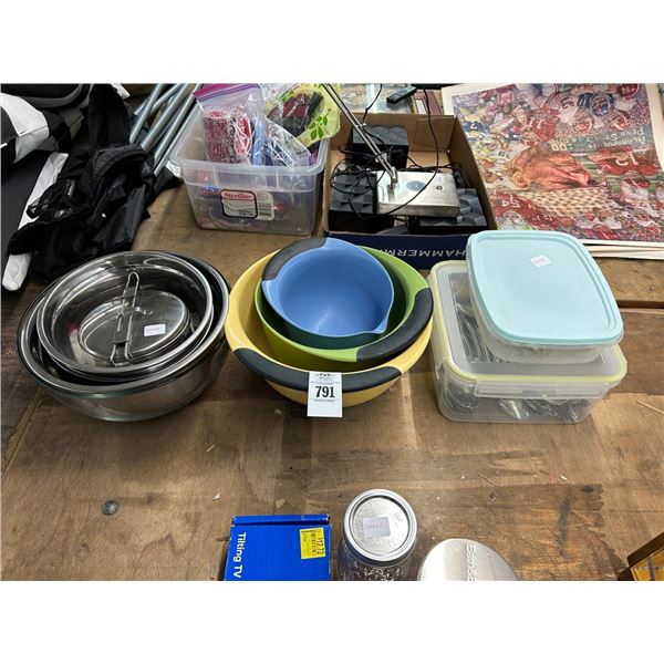 Asst. Mixing Bowls/Utensils