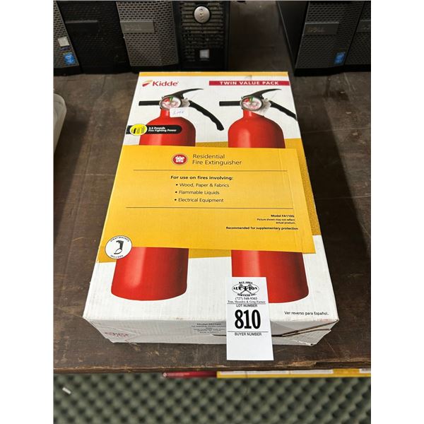 Kiddie Twin Pack Fire Extinguishers