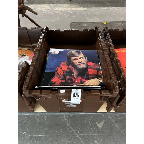 Tote w/Vinyl Records