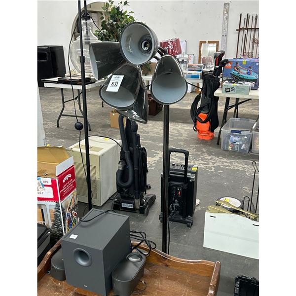 5 Light Flex Room Floor Lamp