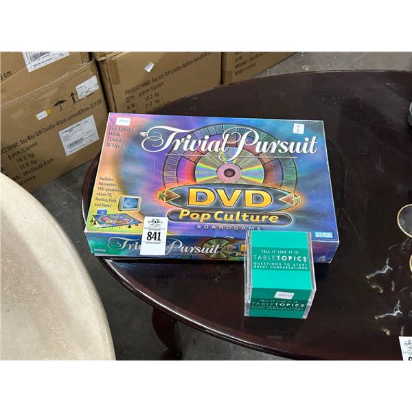 Trivial Pursuit DVD, Pop Culture Boardgame