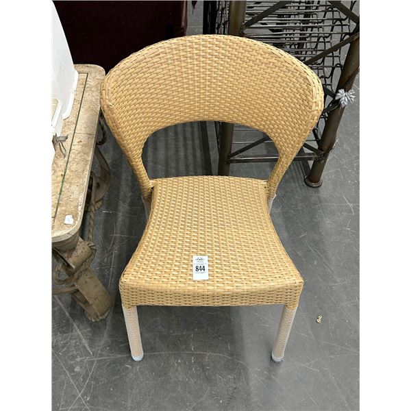 New Wicker Style Patio Chair