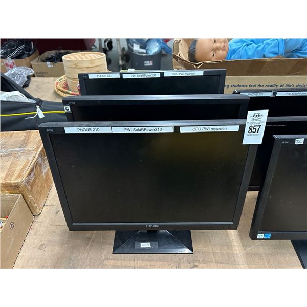 3-Computer Monitors - 3 X $