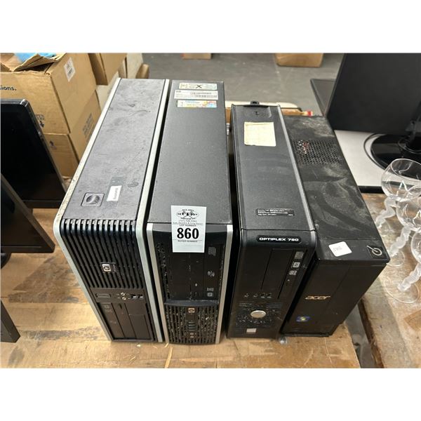 4-Asst. Computers - 4 X $