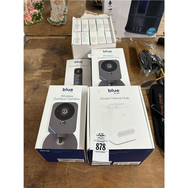 ADT Blue Security Cameras, Components, Door/Window Sensors