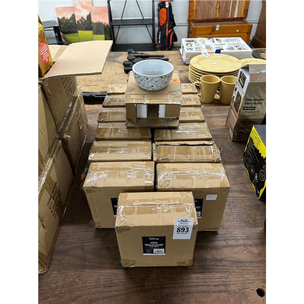 14-Mickey Chewie Pet Bowls - 14 X $