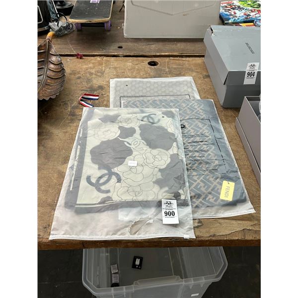 Chanel/Gucci/Fendi Silk Bags - 3