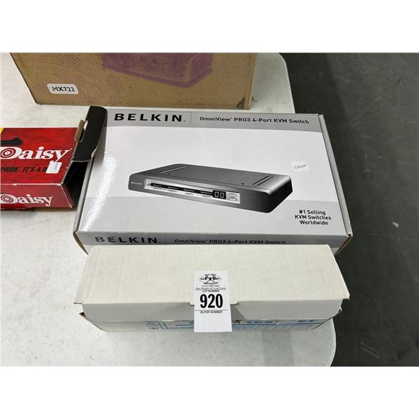 Belkin KBM Switch, Harris Test Phone