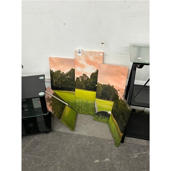 Golf Course 5 Pc. Wall Art