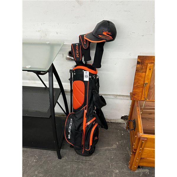 Cobra King Golf Clubs w/Carry Bag/Hat