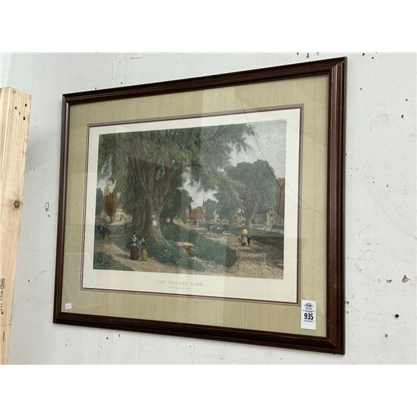 Framed Wall Art The Village Elms - 30"  X  36"
